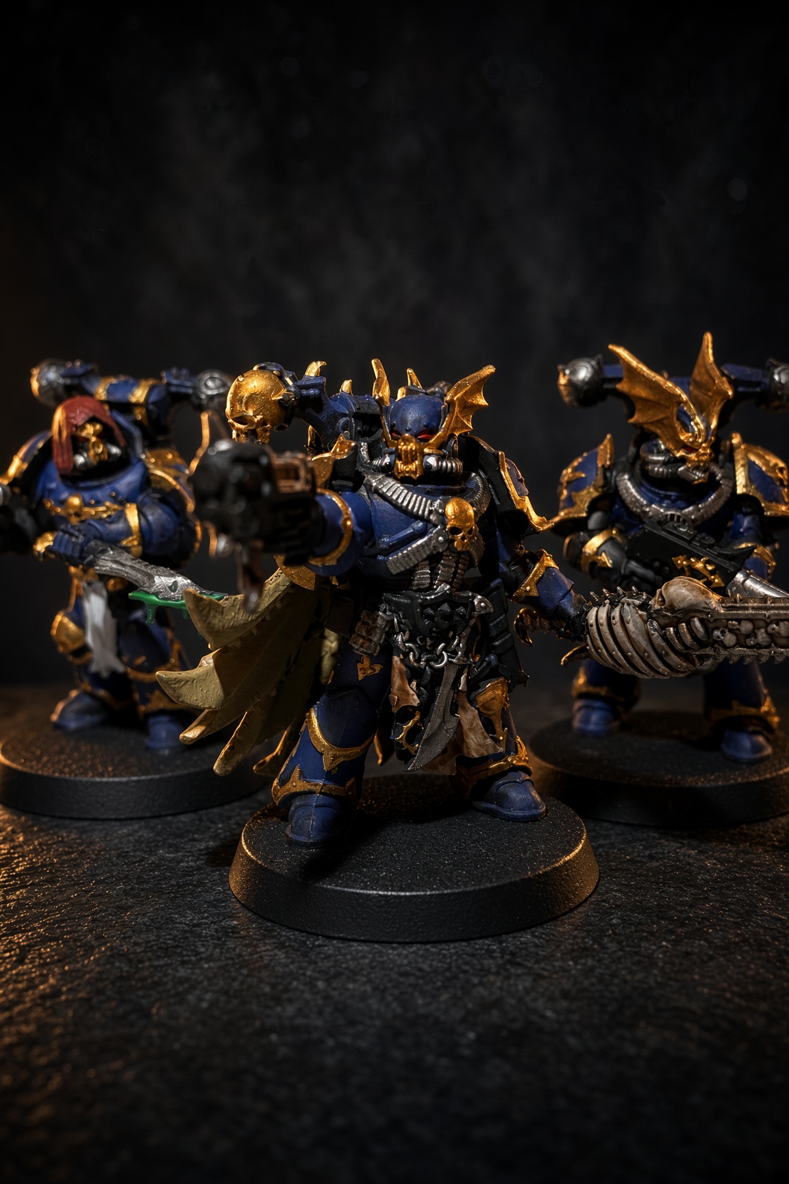 A painted character miniature